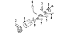 000-545-22-10 Genuine Oem Turn Signal Switch
