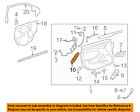 15867898 Gm Cadillac Oem Cts Front Bezel Right