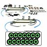 18682 Autoloc Power Accessories Flat Glass Window Kit Retro 802269176171