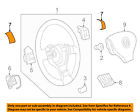 1k04986851qb Volkswagen Vw Oem Jetta Steering Cover