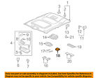 39180shja31zf Honda Oem Ridgeline Headlight-sun Load