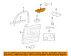 3w7z14524bac Ford Oem Crown Victoria Front Housing Left