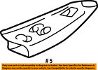 5c3z14525caa Ford Oem Super Duty Front Housing Left