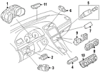 5c6-941-531-c-apv Volkswagen 5c6941531capv Genuine Oem