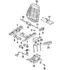 67-31-8-357-058 Bmw Genuine Oem Actuator
