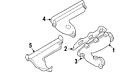 68020076-ab Chrysler Genuine Oem Actuator
