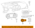 68154353ac Mopar Jeep Chrysler Oem Headlamp Switch