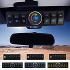 6switch-09blue-au Apollointech Jeep Wrangler Jk Jku Overhead Pod Panel 602258513396