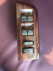 7c34-14a564-g Oem Ford Super Duty Master Switch Woodgrain Bezel