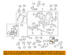 81651sjaa01zd Honda Acura Oem Rl Seat Switch Left
