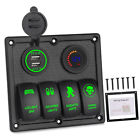 817190431008 Unbrand Dual Usb Green Led Gang Switch Panel