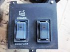 84-96 Jeep Cherokee Comanche Fog Cargo Power Switch Panels With Clock-lighter