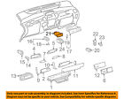 8448047020 Toyota Oem Prius Dash Instrument Panel
