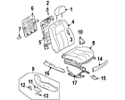 87013-jk60a Infiniti Genuine Oem Recline Knob