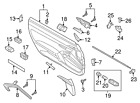 991-613-153-02-dml 911 Porsche Genuine Window Switch