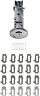 924-721 Dorman Ignition Key Lock Cylinder Chrysler Dodge Jeep Each