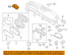 93700b1010sg2 Hyundai Oem Genesis Dash Cluster Switch