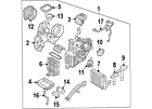 97941-4d000 Kia Genuine Oem Actuator