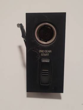 10265719 Acdelco Gm Original Equipment 93-96 Camaro Rs Z28 Ss Convertible 2nd Switch And Lighter Outlet Bezel Oem V8