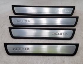 1734-na Acura 2017 Mdx Driver Lh Passenger Rh Side Front And Rear Door Sill Panels Oem