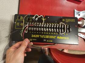 342r Ademco Deluxe Home Burglar/fire Alarm Control