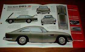 Aston Martin 63 64 65 Db5 1964 Original Imp Brochure James Bond Specs Info 007 Oo7 Db 5