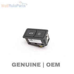 4g0959831d Audi 2016-2024 Q7 4m - Trunk Hatch Release / Lock Switch Button