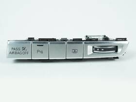 4h0820911c Audi 11-18 A8 D4 Switch Parking Assist Sunroof Button Dashboard Unit Oem