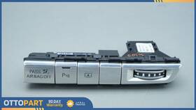 4h1-959-674 Audi 4h1959674bj 2011-2014 A8 Alr Bag Indicator Parking Shade Control Switch Oem