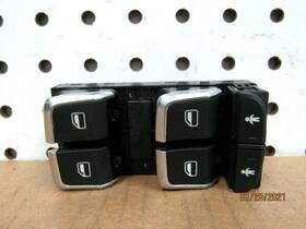50419 Audi 12 13 14 15 16 17 A6 Left Driver Master Window Switch Oem