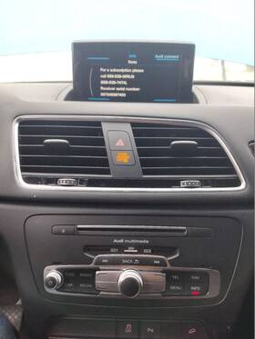 638-72823 Audi Audio Equipment Radio Control Dash Mounted Fits 15-16 Q3 1199529