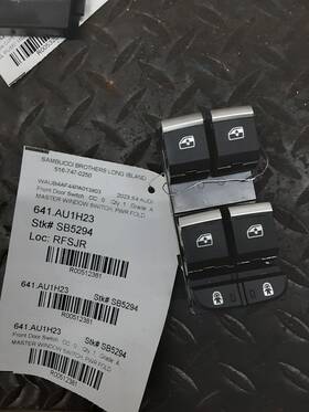 641.au1h23 Audi 2023 S4 Sedan Master Window Switch 4m0 959 851 C Pwr Fold