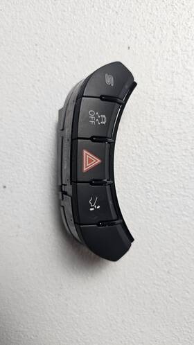 8j0927137k Audi Mk2 Tts Ttrs Hazard Switch Spoiler Esp S Mode Panel Oem