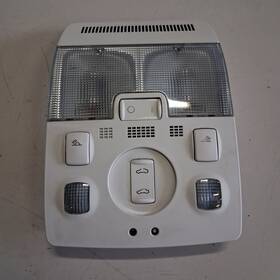8p0947135ad Audi 2008-2013 A3 S3 Interior Sunroof Dome Light Control Panel Switch Silver Oem
