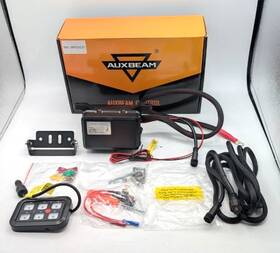 Qp00ve6237 Auxbeam 6 Gang Switch Panel Bc60 Universal Circuit Control Relay System Box