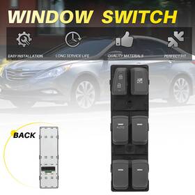 935703s000ras Auxito Master Power Window Switch For Hyundai Sonata 2011-2015 Front Lh 93570-3s000 Eoa