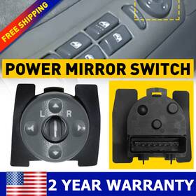 Fzd-cck-92120 Auxito For 1995-2000 Chevrolet Tahoe /gmc Yukon Power Mirror Control Switch Driver Side