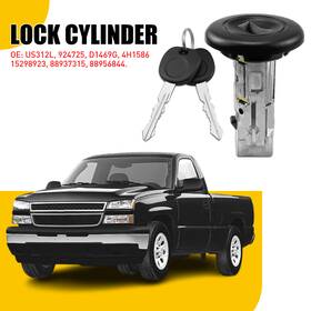 Xpd-sx-26411 Auxito Ignition Switch Lock Cylinder For Chevy Gmc Silverado Sierra 1500 2500 3500 Eaw