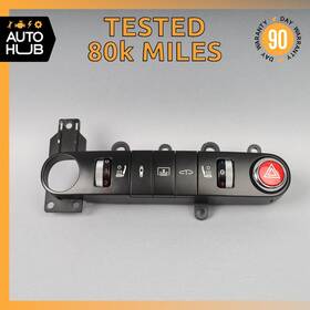 3w5959676c Bentley 06-12 Continental Flying Spur Center Console Switch Panel Oem 80k