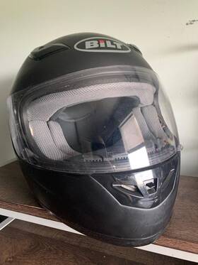 Blh17 Bilt Blh17/992 Motorcycle Helmet 55-56 Cm Small Clear Visor With Padding And Strap