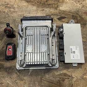 12147613202 Bmw 11-13 F10 F12 F13 550i 650i N63 Engine Ecu Cas Ignition Key Dme Msd85 Set