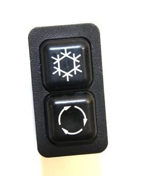 61311372052 Bmw Oem E30 84-92 Air Conditioning Switch Ac Circulate Button A/c 1372052