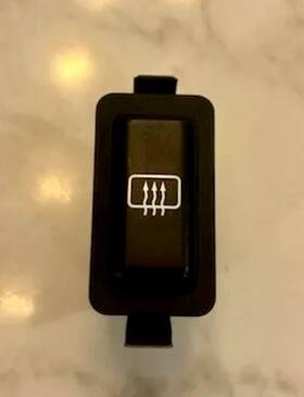 61311376444 Bmw 96-99 Oem Z3 Roadster Rear Window Defroster Switch Button