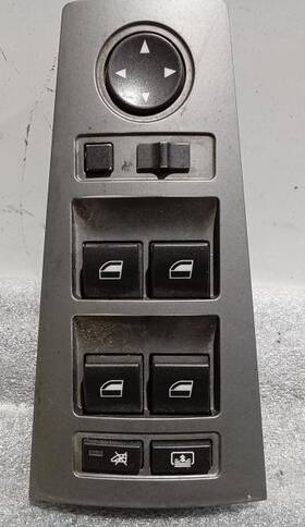 61316943054 Bmw 2006-2008 750i 760i Master Window Switch 50662 With Power Folding Mirror