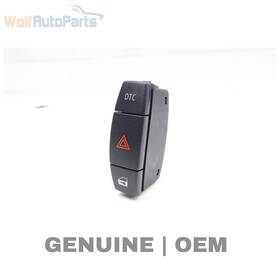 61316945603 Bmw 2011 1 Series M 3.0l - Dtc / Hazard Central Lock Switch Button 6945603
