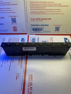 61316953941 Bmw 00-06 E53 X5 Front Dashboard Pdc Traction Heated Seat Control Switch Oem