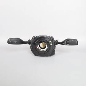 61316996609 Bmw 2018 330e F30 Turn Signal Wiper Switch Clock Spring Oem Used
