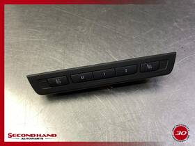 61319215758 Bmw 09-15 750li 750i F01 Front Left Driver Side Seat Memory Switch 9215758 Oem