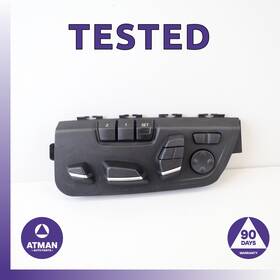 61319347409 Bmw 14-19 F16 X6 X5 Front Left Driver Seat Memory Lumbar Control Switch Oem 61319347409 Bmw 14-19 F16 X6 X5 Front Left Driver Seat Memory Lumbar Control Switch Oem