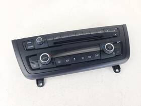 64119226784 Bmw 12-16 3 328 F32 F30 Dash Heater A/c Climate Radio Cd Control Panel Oem